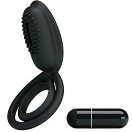 PRETTY LOVE - VIBRATING RING WITH ESTHER STIMULATOR